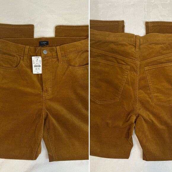 ๐ด NWT J.Crew Corduroy Straight Leg Pants, Size 29P - Picture 9 of 10
